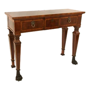 Alfonso Marina Mahogany Lion Paw Console