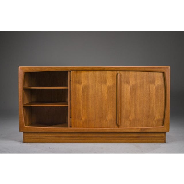 Wood Mid-Century Danish Teak Sideboard from Dyrlund, 1980s For Sale - Image 7 of 16