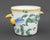 Hermes Moustiers Faience "Toucan" Champagne Bucket, marked "Hermes / Moustiers / S / Made in France" to underside. 8" H x...