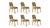 Not Yet Made - Made To Order Arches II Dining Chairs in Oak and Bouclé from Insidherland, Set of 6 For Sale - Image 5 of 5