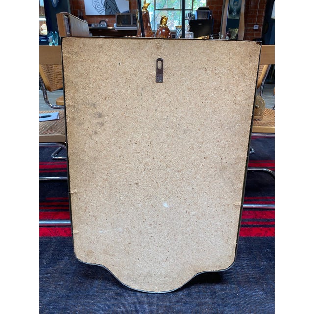 1960s Vintage Italian Wall Mirror For Sale In Los Angeles - Image 6 of 8