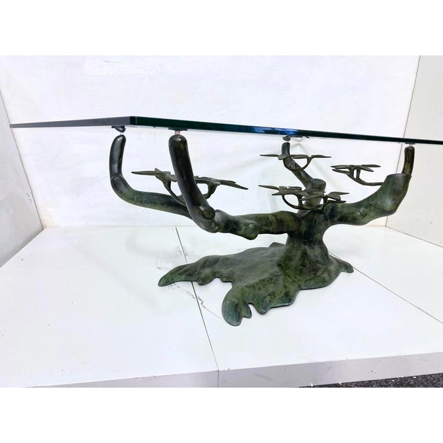 Hollywood Regency Bonsai Coffee Table by Willy Daro, Belgium, 1970s For Sale - Image 14 of 14