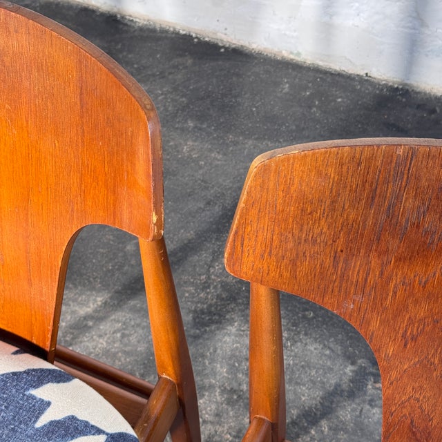 Wood Vintage Teak Dining Chairs from Elliots of Newbury, 1960s, Set of 4 For Sale - Image 7 of 16