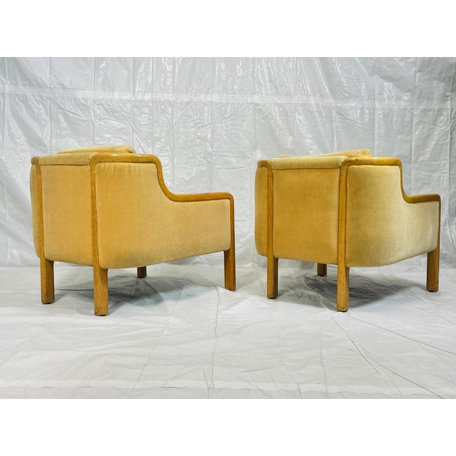 Pair of Mid-Century Modern Lounge Chairs by Monteverdi-Young, Los Angeles 1977 For Sale - Image 9 of 18