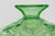 Green Jefferson Glass Beaded Fan Style Green Opalescent Candy Dish Square Foot 4566b For Sale - Image 8 of 13