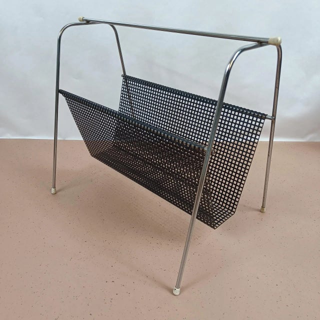 Pilastro Magazine Rack, 1960s For Sale - Image 4 of 6