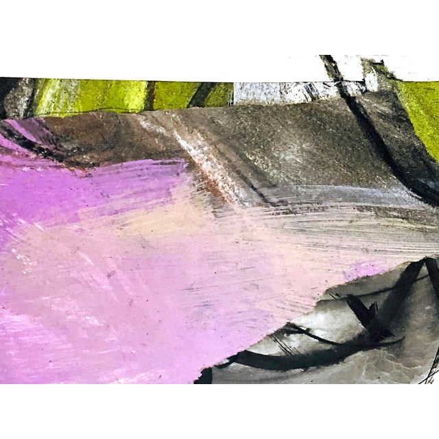 Paper Contemporary Abstract Still Life Collage Painting / Mixed-Media For Sale - Image 7 of 7