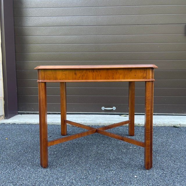 Vintage Drexel Heritage Yorkshire Collection Chippendale Side Table