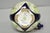Antique Royal Nippon Hand Painted Nishiki Cobalt Blue Floral Vase With Stopper For Sale - Image 15 of 17