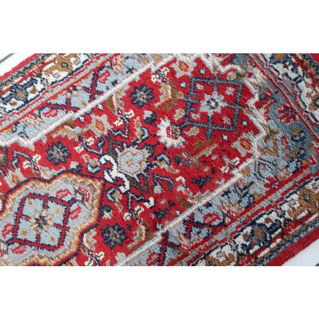 1970s, Handmade Vintage Persian Hamadan Rug 2.2' X 4.7' For Sale In New York - Image 6 of 11