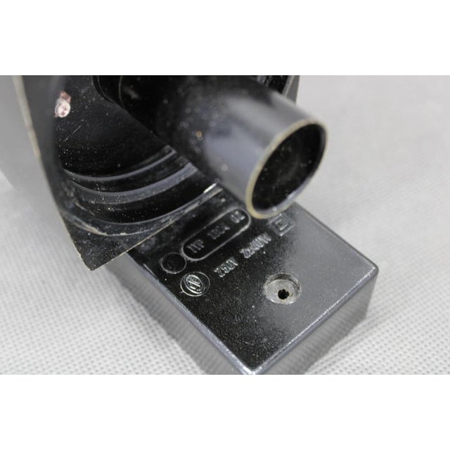 White Mid-Century Wall Light in Bakelite and Glass, Czech, 1960s For Sale - Image 8 of 10