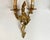 Antique French Rococo Wall Sconces in Bronze Lighting, Set of 2 For Sale - Image 5 of 7