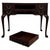 Antique English Edwardian Mahogany Writing Table For Sale - Image 3 of 12