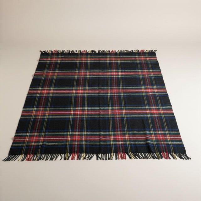 Bring a touch of Scottish heritage into your home with this vintage wool throw from Johnstons of Elgin, which is as good...