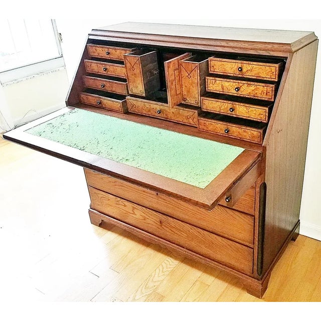 19th Century Biedermeier Style Slant Top Desk For Sale - Image 12 of 13