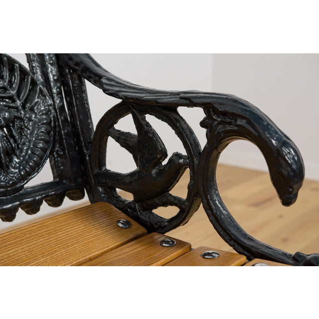 Victorian Cast Iron Garden Set, 1890s, Set of 3 For Sale - Image 14 of 18