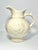 Vintage Farmhouse Ceramic Speckled Cream Beige Wash Basin Bowl & Pitcher For Sale - Image 10 of 12