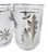 1960s 1960s Silver Foliage Tumblers by Libbey- Set of 3 For Sale - Image 5 of 5