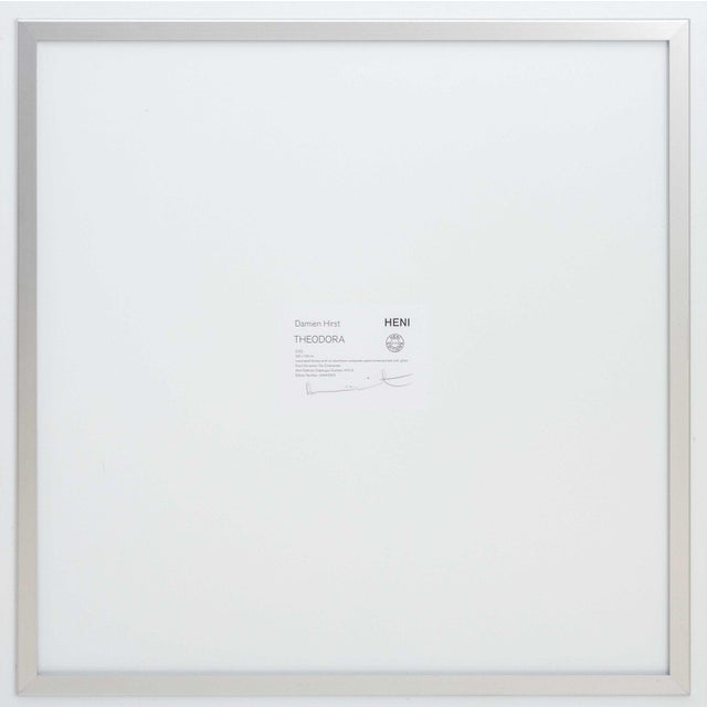 Red Damien Hirst "Theodora" Giclee Print, 2022 For Sale - Image 8 of 9