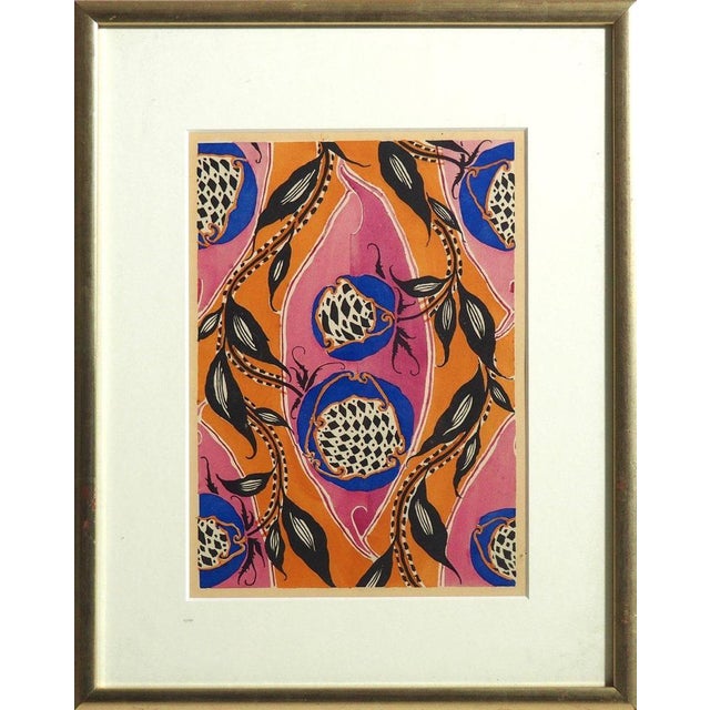 Antique Woodcut in the Style of Matisse, 1910s, Set of 3 For Sale - Image 6 of 14