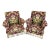 Napoleon III Style Armchairs With Fringes - A Pair For Sale