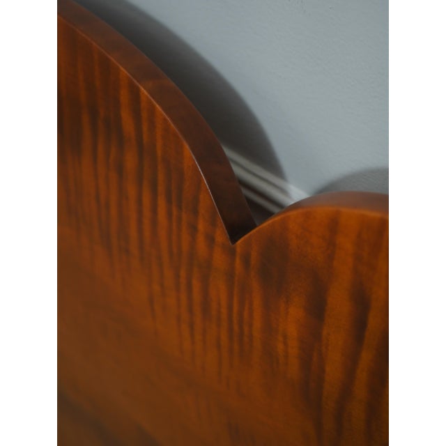 Eldred Wheeler King Size Tiger Maple Poster Bed For Sale - Image 14 of 16