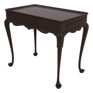 Biggs Queen Anne Mahogany Occasional Tea Table