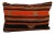Vintage Striped Design Turkish Anatolian Kilim Pillow Cover For Sale