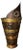 Large 19th Century Brass and Copper Coal Bucket For Sale