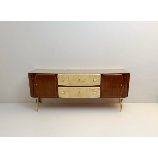 Beige Vintage Sideboard by Vittorio Dassi for Dassi Mobili Moderni, 1950s For Sale - Image 8 of 8