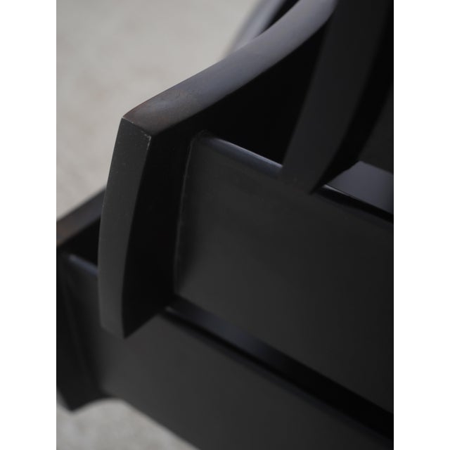 Maitland - Smith Maitland Smith Chinoiserie Decorated Four Drawer Commode Chest For Sale - Image 4 of 17