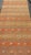 Mid 20th Century Colorful Vintage Turkish Kilim Rug With Horizontal Stripes and Geometric Shapes For Sale - Image 5 of 12
