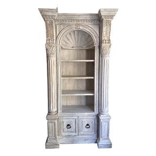 Vintage Italian Classic Libraries Wait Patina - A Pair For Sale