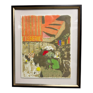 La Brasserie Framed Print