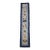 Antique Chinese Peking Runner, Hand-Knotted Wool, Ivory & Navy, 1880s, 2' x 10' For Sale