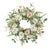 Mixed Daisy Floral Candle Ring 18 Inch For Sale