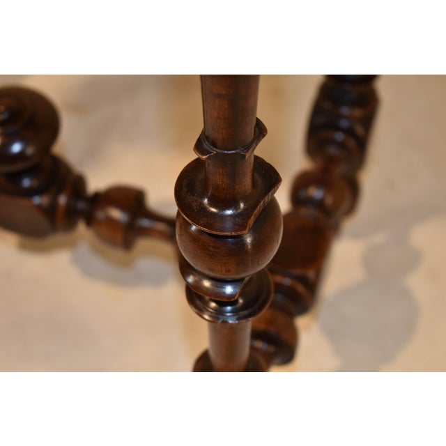 18th Century Louis XV Walnut Side Table From France For Sale - Image 11 of 12