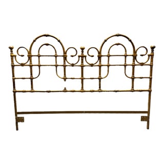 Mid 20th Century Kessler 270 Mid-Century Modern Gold Guild Headboard For Sale