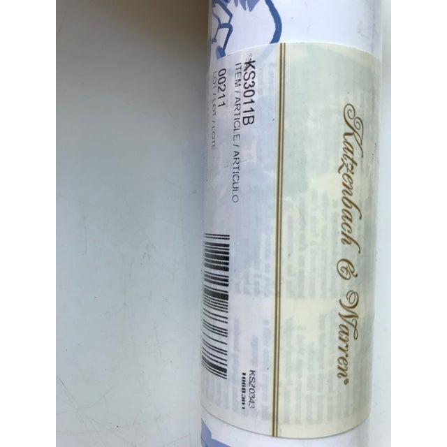 Blue and White Toile Nursery Rhyme Wallpaper Border 1 Roll Chairish