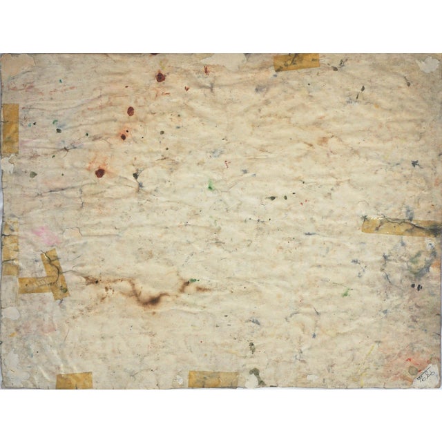 1950s Abstract Expressionist Bay Area Hills Landscape by Honora Berg For Sale - Image 5 of 6