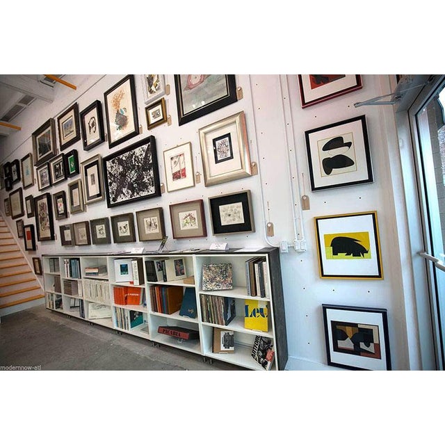 Victor Vasarely Limited Edition Original Lithograph W/Custom Frame For Sale In Atlanta - Image 6 of 11