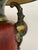 Neoclassical Gilt Patina Red Urn Table Lamp, Late 20th Century For Sale - Image 9 of 12