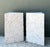 Vintage Plaster Faux Coral Geometric Table Pedestals - Pair For Sale - Image 13 of 14