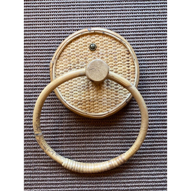 Bamboo Bathroom Set, 1970, Set of 3 For Sale - Image 10 of 14