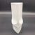 White Porcelain Op-Art Vase from Ak Kaiser, 1950s For Sale - Image 8 of 8