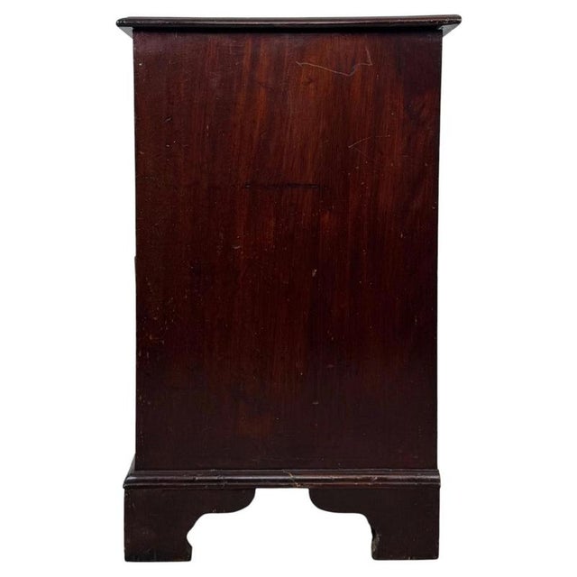 18th Century English Antique Georgian Storage Box with Trompe-L'œil Drawers For Sale - Image 6 of 12