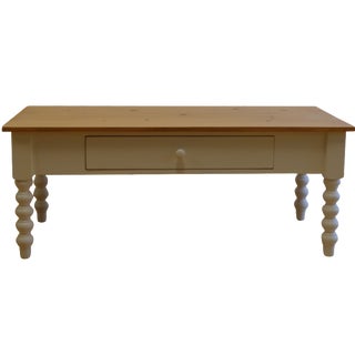 Farmhouse Spindle Coffee Table For Sale