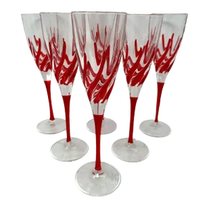 Venetian Champagne Flutes