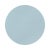 2020s Solid Bluebell Vegan Leather Round Cane Placemat, Set of 4 For Sale - Image 5 of 5