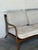 Teak 3-Seater Sofa With Spindle Back and Fabric Cushions Danish Mid-Century Modern 1960s For Sale - Image 12 of 12